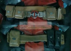 Superhero Deadpool Ryan Reynolds Version Cosplay Replica Costume -CosDream Forge Store marvel superhero deadpool costume 12