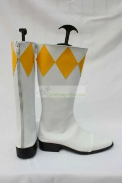 Mighty Morphin Power Rangers Yellow Ranger TigerRanger Boi Cosplay Boots