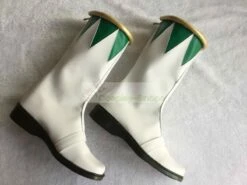 Mighty Morphin Power Rangers Green Ranger DragonRanger Burai Boots Cosplay