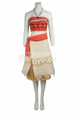 Moana Princess Dress Cosplay Costume