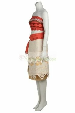 Moana Princess Dress Cosplay Costume -CosDream Forge Store moana princess dress cosplay costume 03