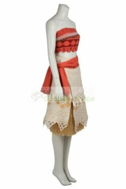 Moana Princess Dress Cosplay Costume -CosDream Forge Store moana princess dress cosplay costume 04
