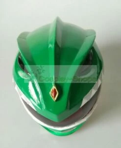 Power Rangers Mighty Morphin (Zyuranger) MMPR Green Ranger / Burai / DragonRanger Helmet Cosplay Prop -CosDream Forge Store power rangers mighty morphin zyuranger mmpr green ranger 02