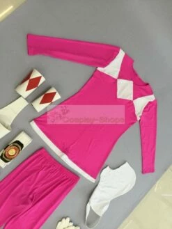 Power Rangers Mighty Morphin Pink Ranger PteraRanger Mei Cosplay Costume -CosDream Forge Store power rangers mighty morphin pink ranger mei ptera ranger cosplay costume 04 1
