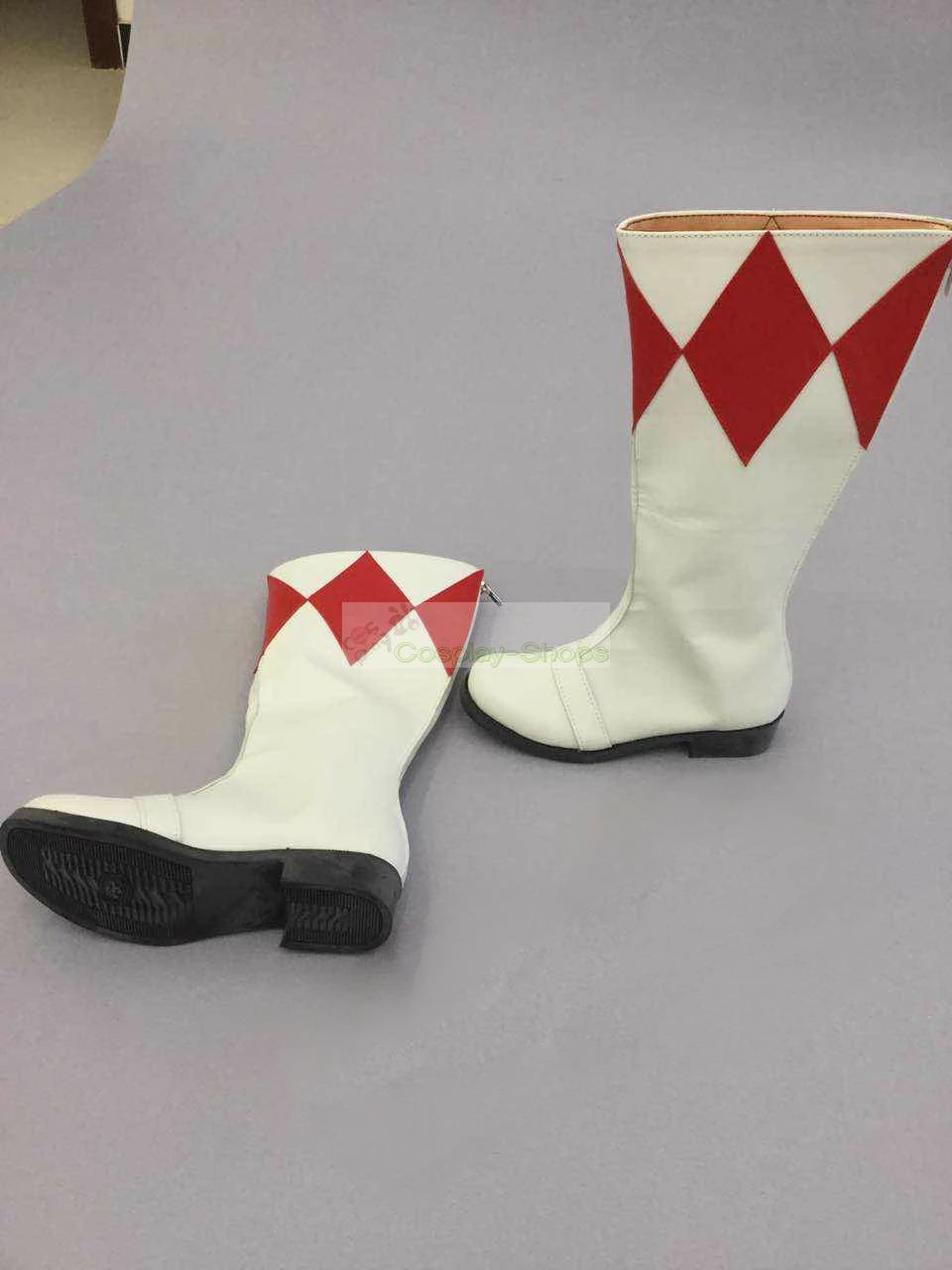 Mighty Morphin Power Rangers MMPR Red Ranger Tyrannoranger Geki Cosplay Boots