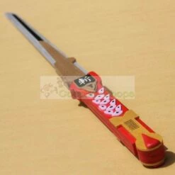 Power Rangers Ninja Storm RED WIND Sword Cosplay Prop -CosDream Forge Store power rangers ninja storm red wind