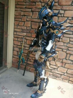 Final Fantasy XIV FF14 Lancer Azure Dragoon Estinien Wyrmblood Ffxiv Cosplay Drachen Armor -CosDream Forge Store qq 20180510141650