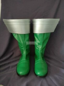Kaizoku Sentai Gokaiger Don Dogoier Gokai Green Boots Cosplay