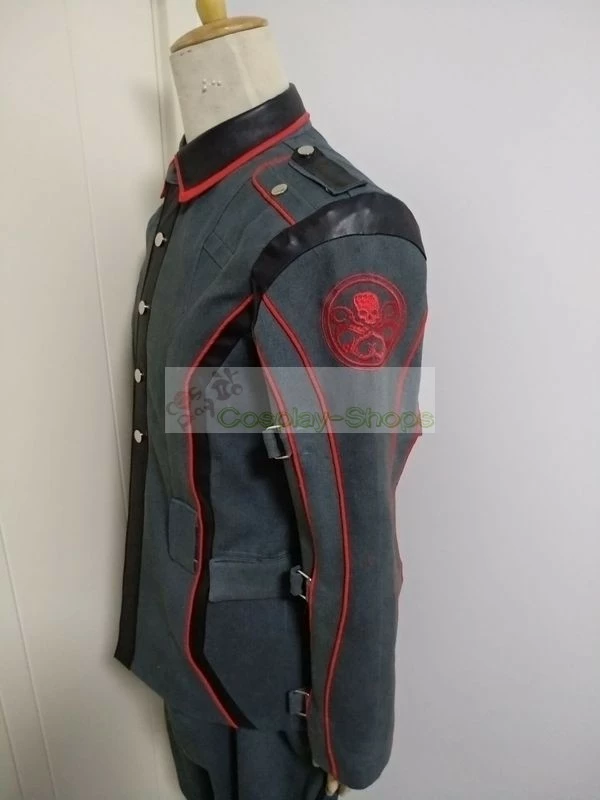 Captain America The First Avenger 2011 Movie Red Skull Suit Cosplay Costume 5 Captain America The First Avenger 2011 Movie Red Skull Suit Cosplay Costume - Image 3