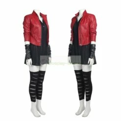 The Avengers 2 Age Of Ultron Scarlet Witch Wanda Maximoff Cosplay Costume