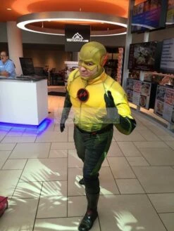 CW Flash Tv Series - The Flash Reverse Flash Full Cosplay Costume