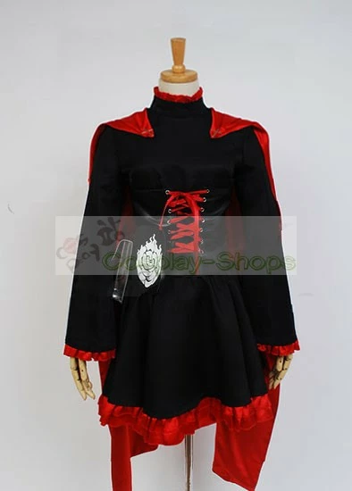 RWBY Ruby Rose Red Volume 1 Cosplay Costumes 4 RWBY Ruby Rose Red Volume 1 Cosplay Costumes - Image 2