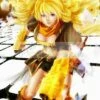 RWBY Yellow Yang Ember Celica Couple Knuckles Cosplay Prop 1 RWBY Yellow Yang Ember Celica Couple Knuckles Cosplay Prop -CosDream Forge Store rwby yellow