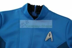 Star Trek Beyond Carol Blue Uniform Cosplay Costume -CosDream Forge Store star trek beyond carol uniform cosplay costume 04