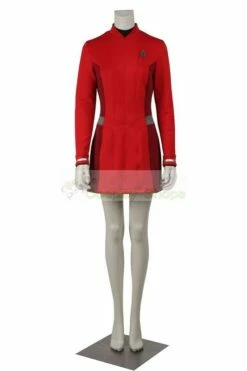Star Trek Beyond Uhura Red Uniform Cosplay Costume
