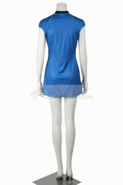 Star Trek Into Darkness Carol Marcus Blue Cosplay Costume -CosDream Forge Store star trek into darkness carol marcus blue cosplay costume 03