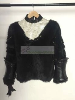 Star Trek Klingon Warrior Officer Uniform Cosplay Costume -CosDream Forge Store star trek klingon warrior full cosplay costume 05