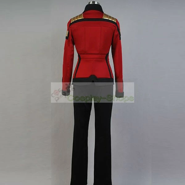 Star Trek Online Female Admiral Uniform Cosplay Costume 4 Star Trek Online Female Admiral Uniform Cosplay Costume - Image 2