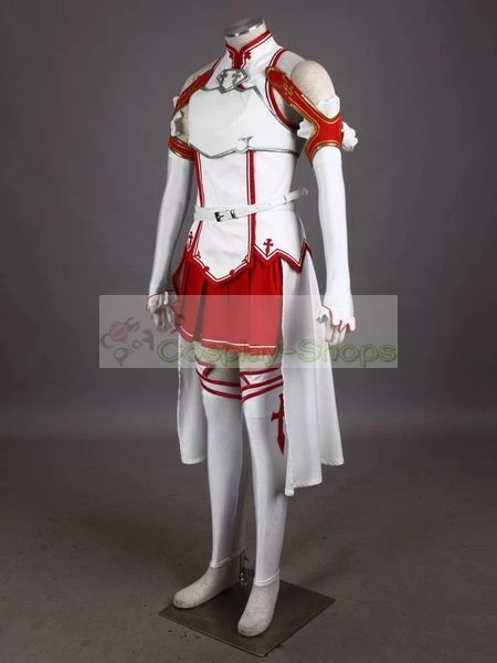 Sword Art Online(SAO) Asuna / Asuna Yuuki Cosplay Costume 5 Sword Art Online(SAO) Asuna / Asuna Yuuki Cosplay Costume - Image 3