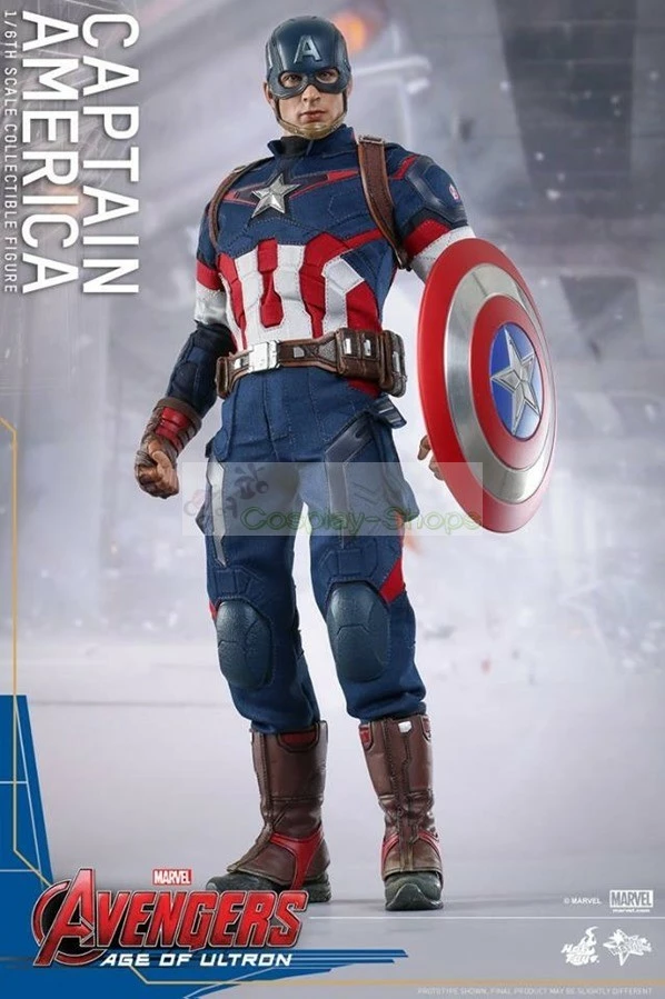 The Avengers 2 Age Of Ultron Captain America Cosplay Costume 3 The Avengers 2 Age Of Ultron Captain America Cosplay Costume