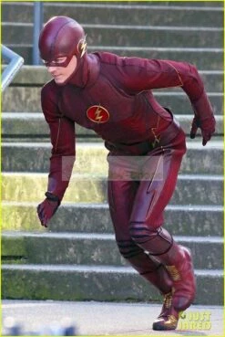 CW Flash Tv Series - The Flash Barry Allen Flash Full Cosplay Costume