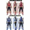 Power Rangers Ninja Storm Navy Thunder Ranger / Crimson Thunder Ranger Cosplay Costumes 1 Power Rangers Ninja Storm Navy Thunder Ranger / Crimson Thunder Ranger Cosplay Costumes -CosDream Forge Store thunder rangers