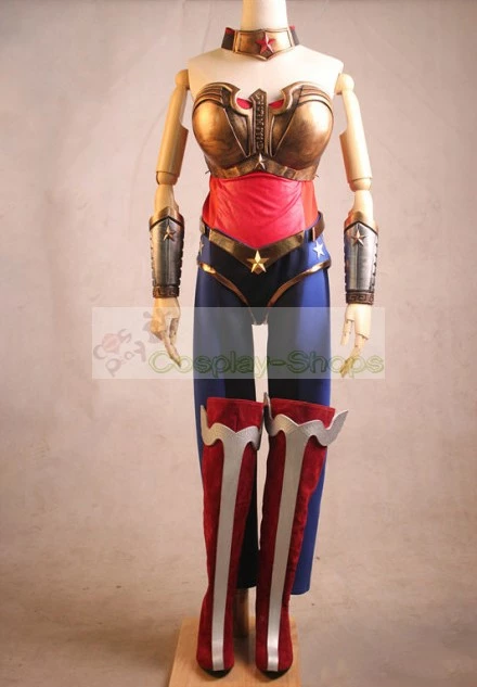 Wonder Woman Armour From Injustice: Gods Among Us Video Game Full Outfit Cosplay - Image 2