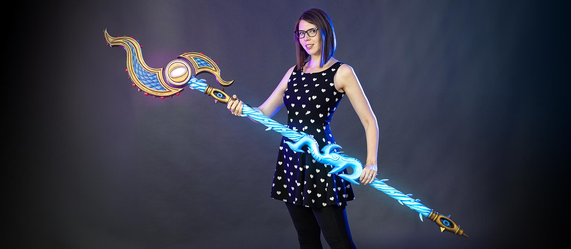US Halloween Sales Store -CosDream Forge Store Kamui Cosplay Warhammer Tzeentch Staff